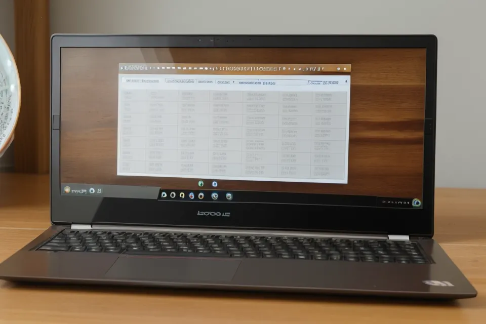 Laptop showing LottoChamp lottery algorithm software beside a paper EuroMillions ticket