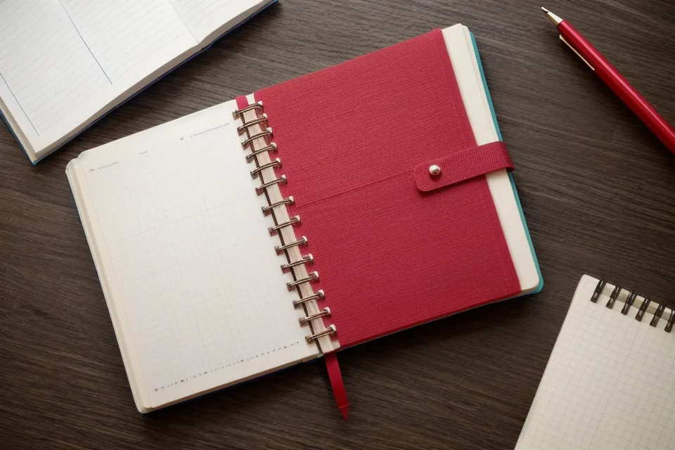 Close-up of a hand-ruled notebook comparing manual EuroMillions frequency picks against AI-generated number analysis picks