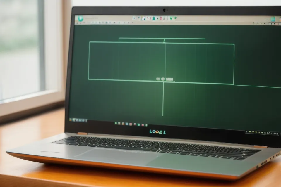 Laptop screen showing AI lottery pattern analysis software next to a printed EuroMillions frequency chart