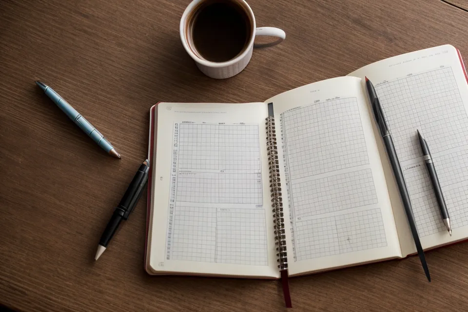 A EuroMillions frequency analysis spreadsheet laid out next to a maths teacher's marking books